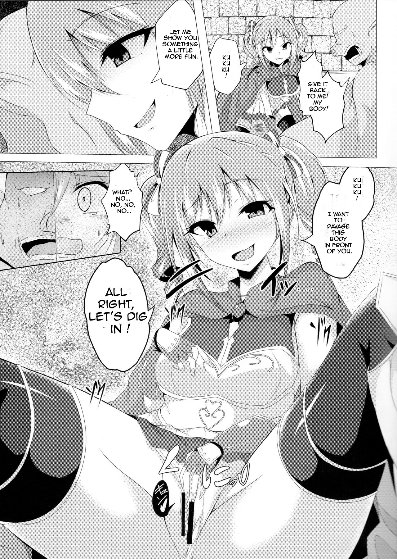 Hentai Manga Comic-A Book Where The Hero Changes Places With An Orc-Read-6